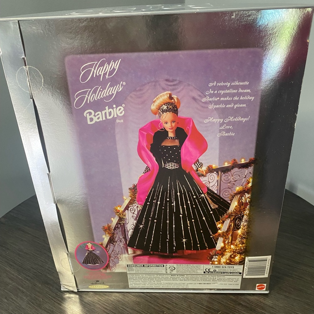 NIB 1998 Happy Holidays Barbie Doll - Picture 6 of 6